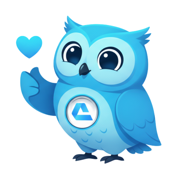 CourseAgent owl mascot for subject matter experts